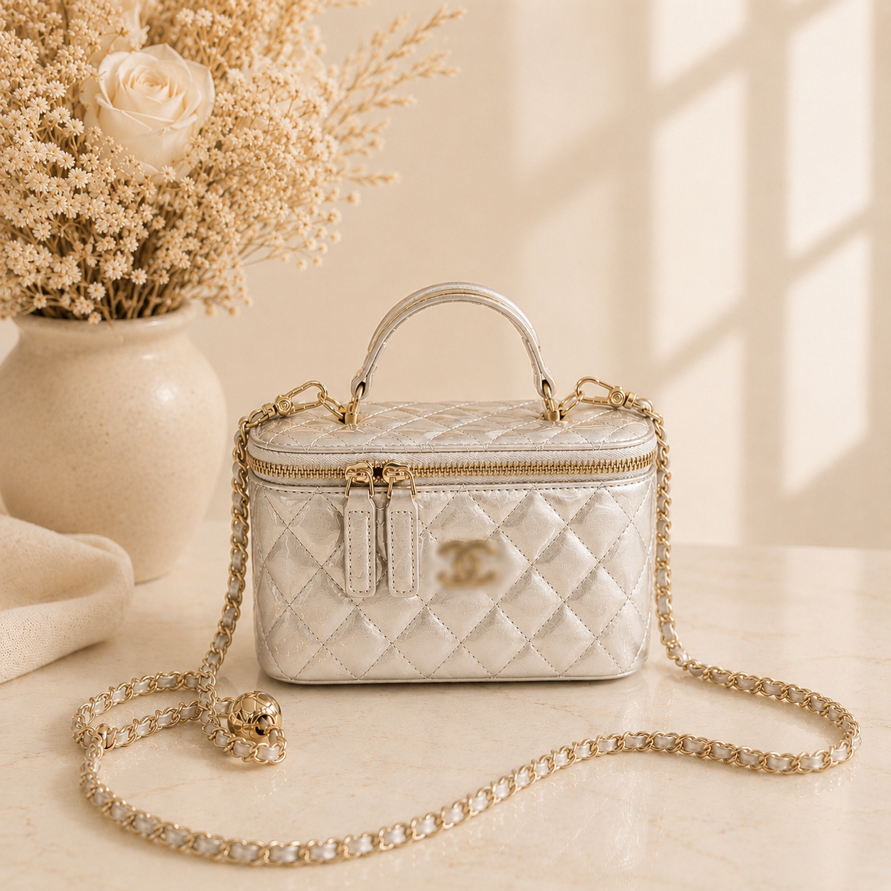 Silver Box Bag - AG