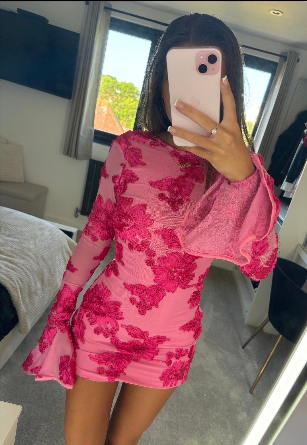 Hot pink Rosie dress