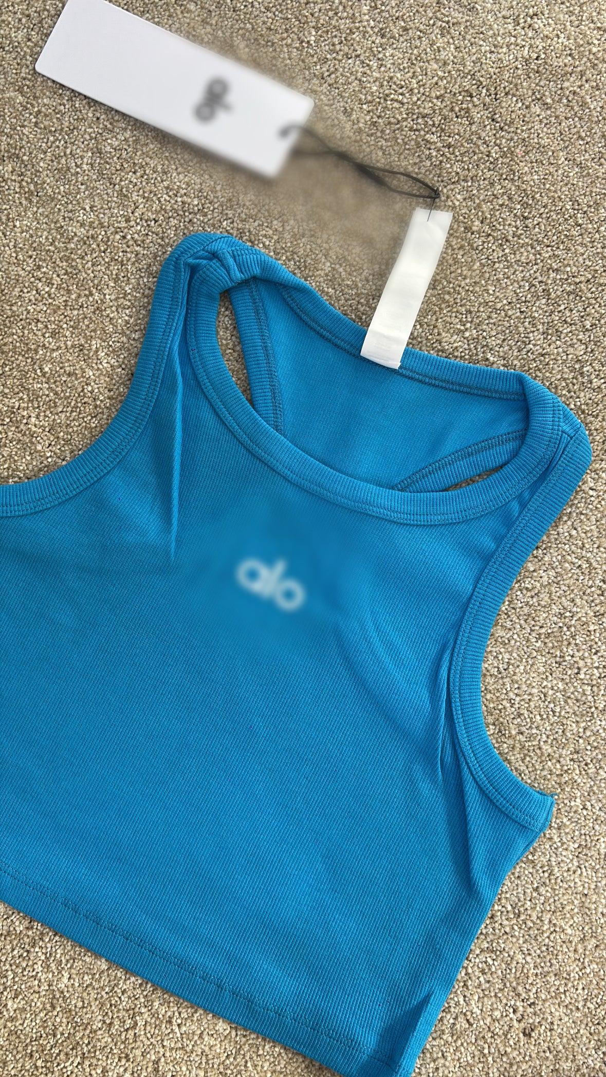 Blue A crop top size S