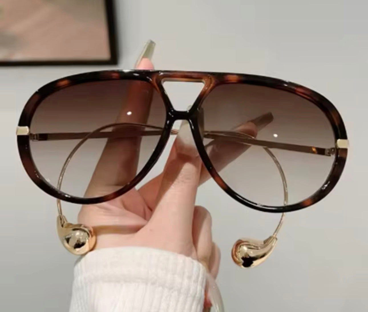 Leopard brown sunglasses
