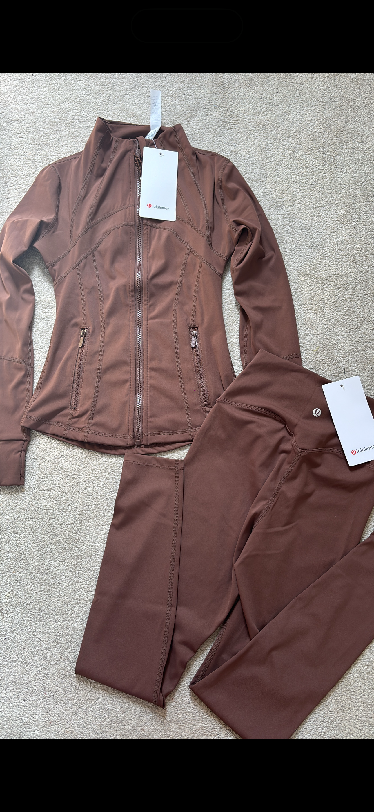 Brown Lulu gym set -Rg