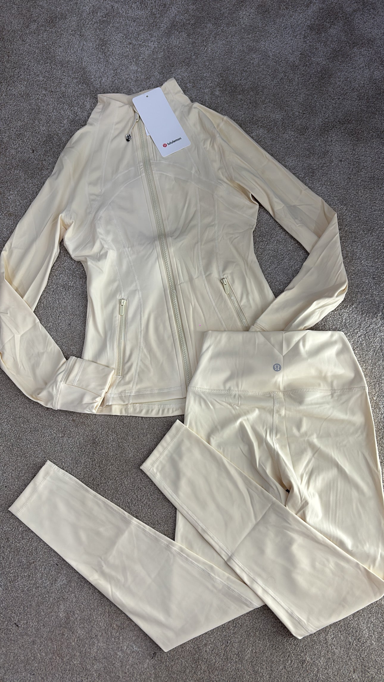 Butter yellow Lulu gym set -Rg