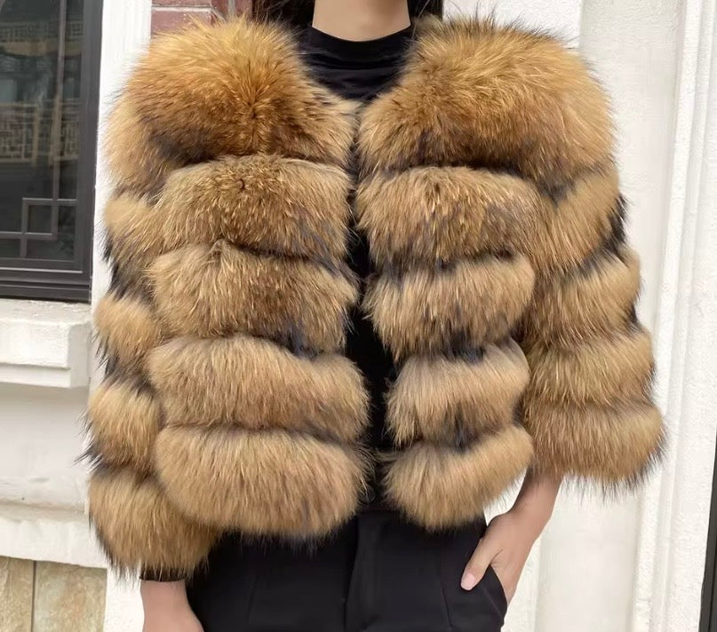PRE-ORDER real fur coat 2-3weeks