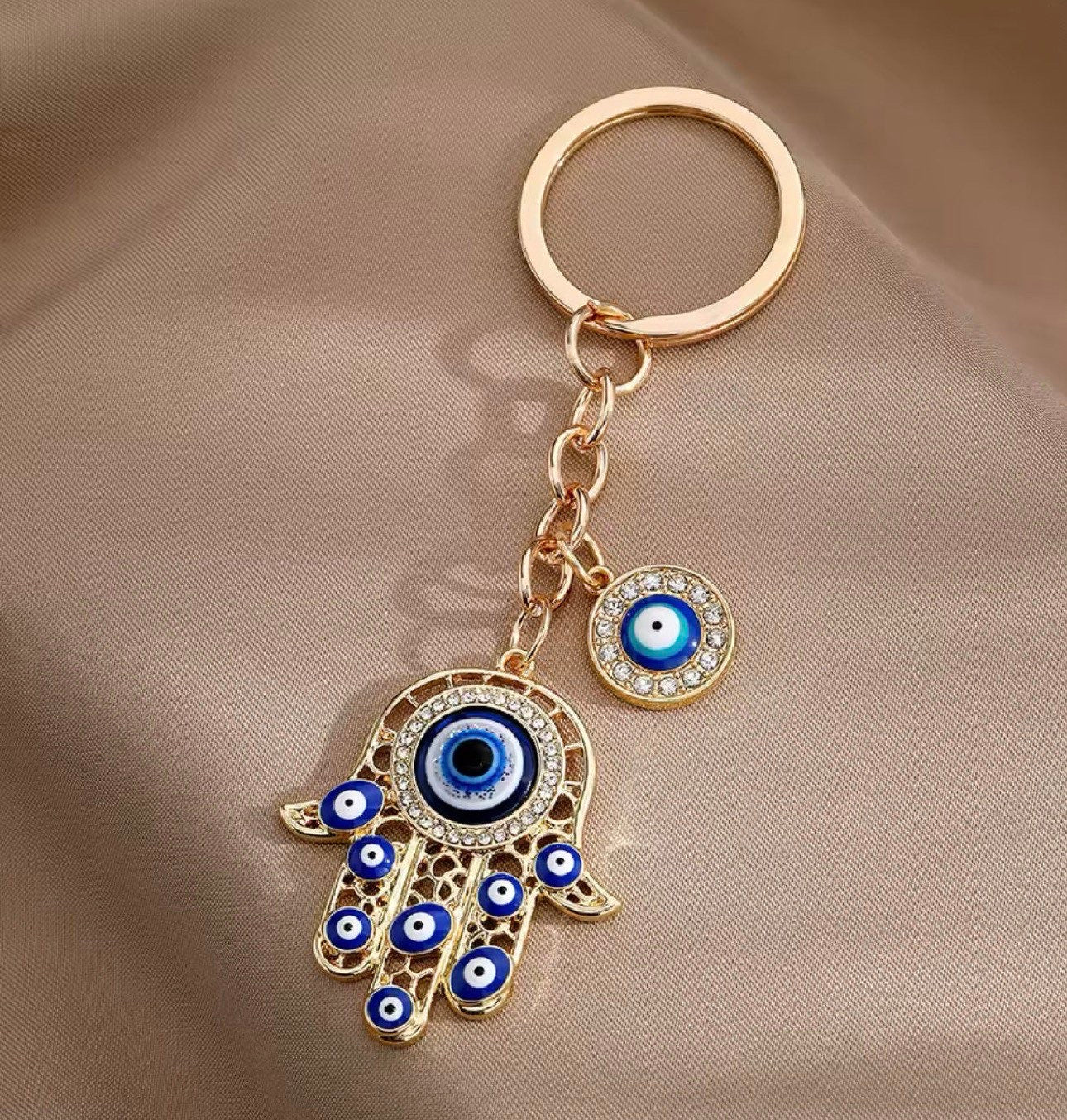 Gold keychain