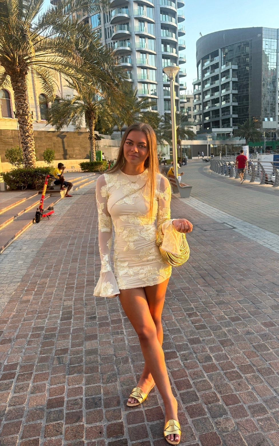 Cream Rosie dress