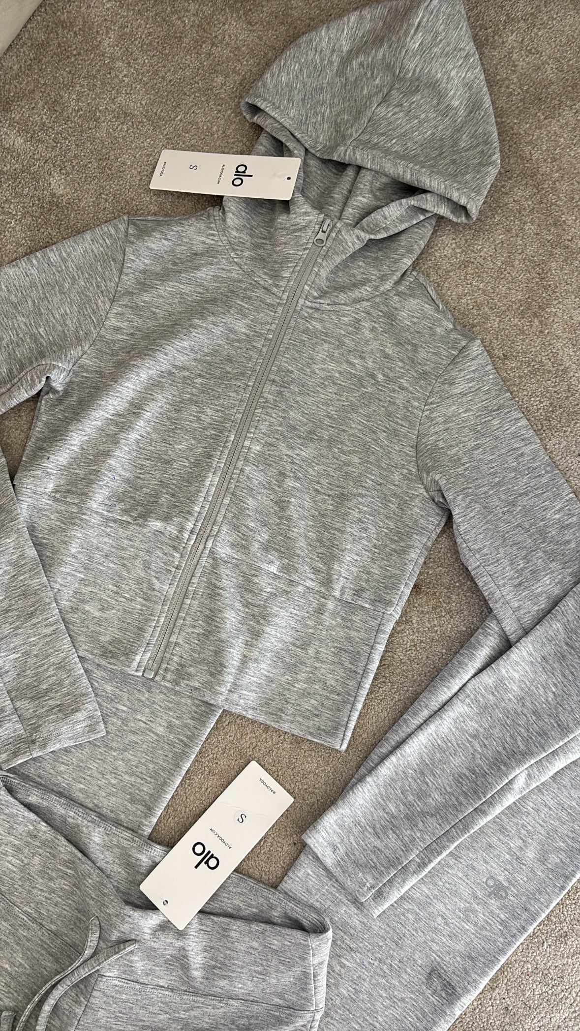 Grey flared tracksuit size Small
