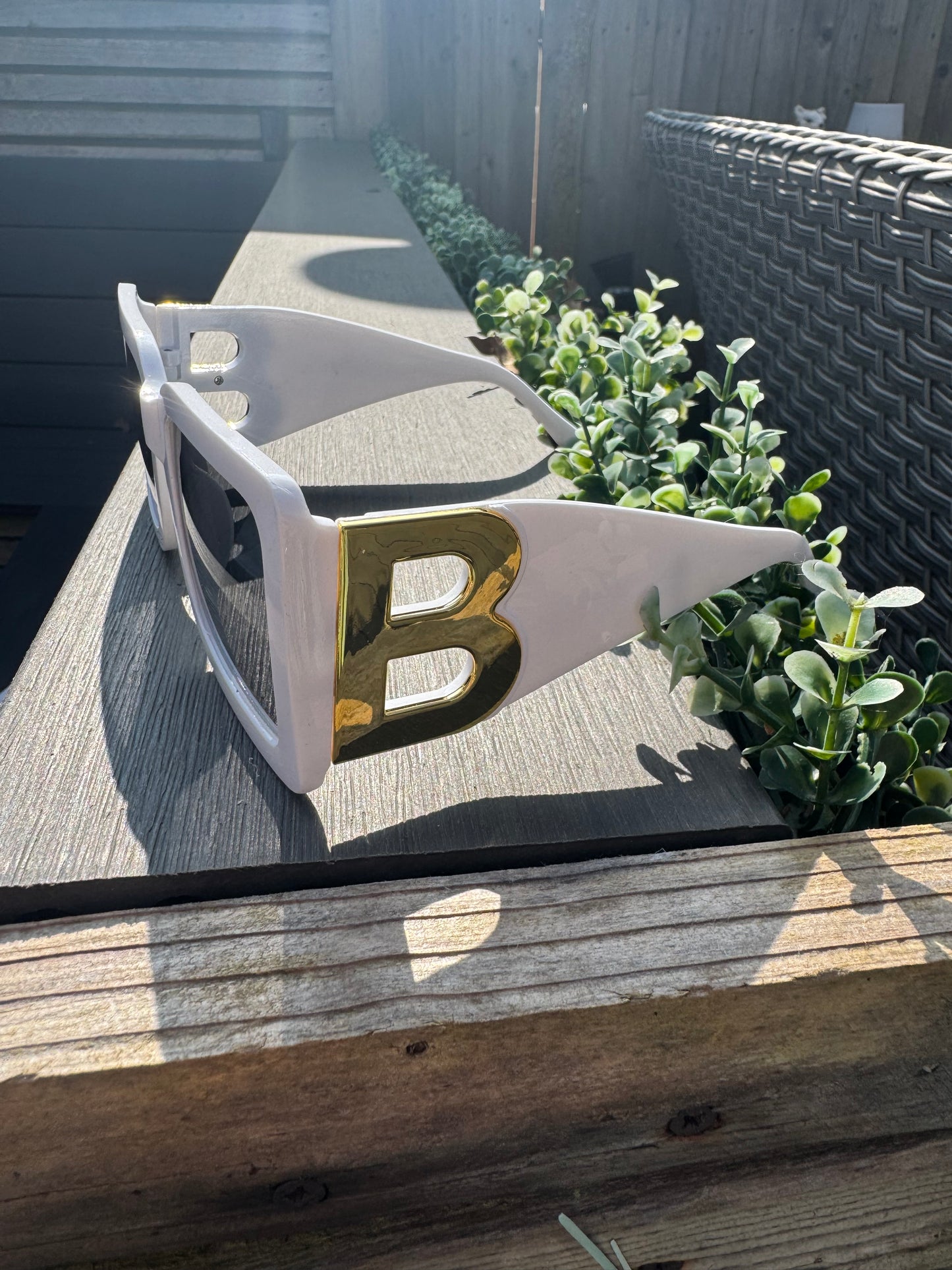 White B Sunglasses
