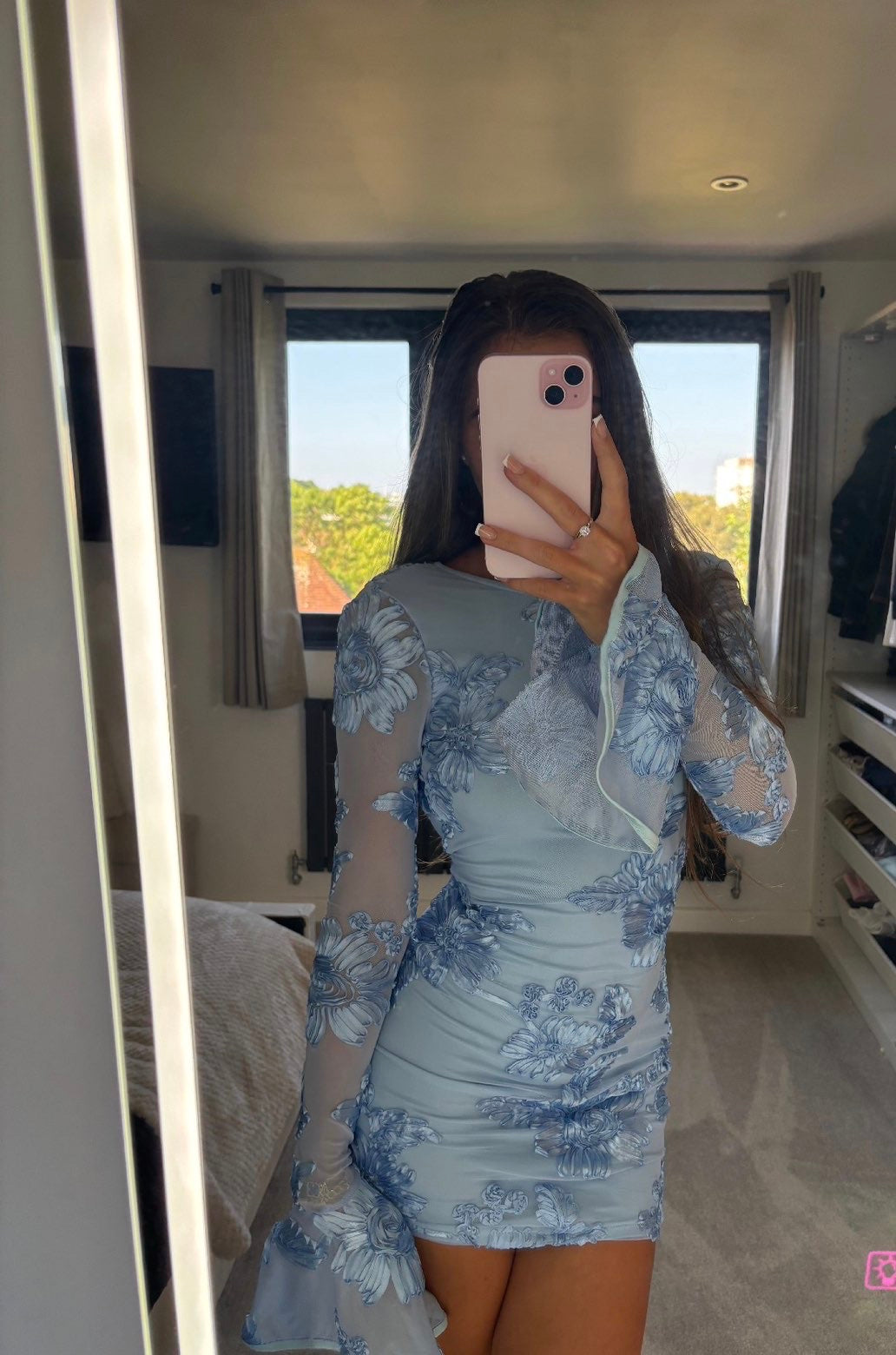 Baby blue Rosie dress