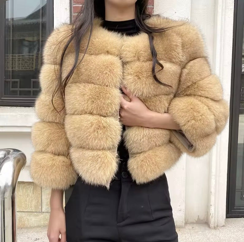 PRE-ORDER real fur coat 2-3weeks