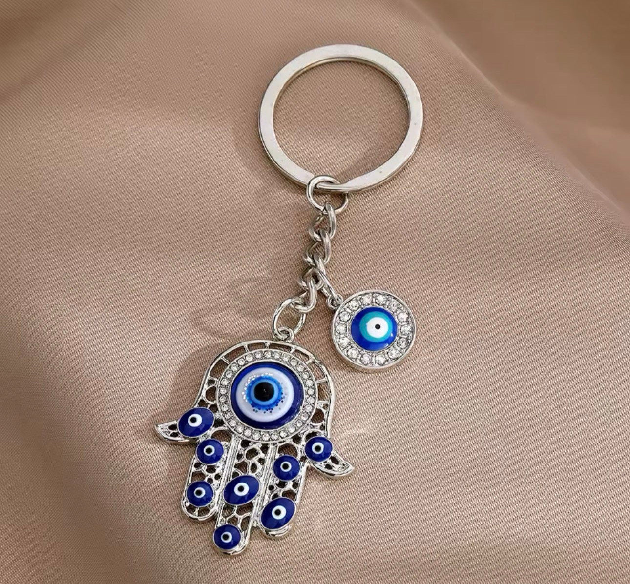 Silver keychain