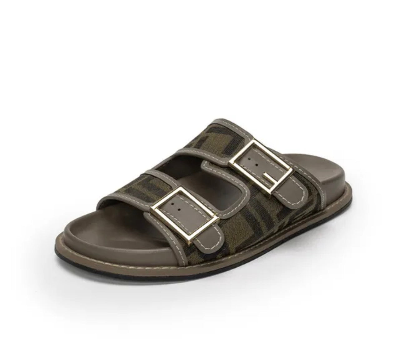 Khaki Sandals - size 39/6
