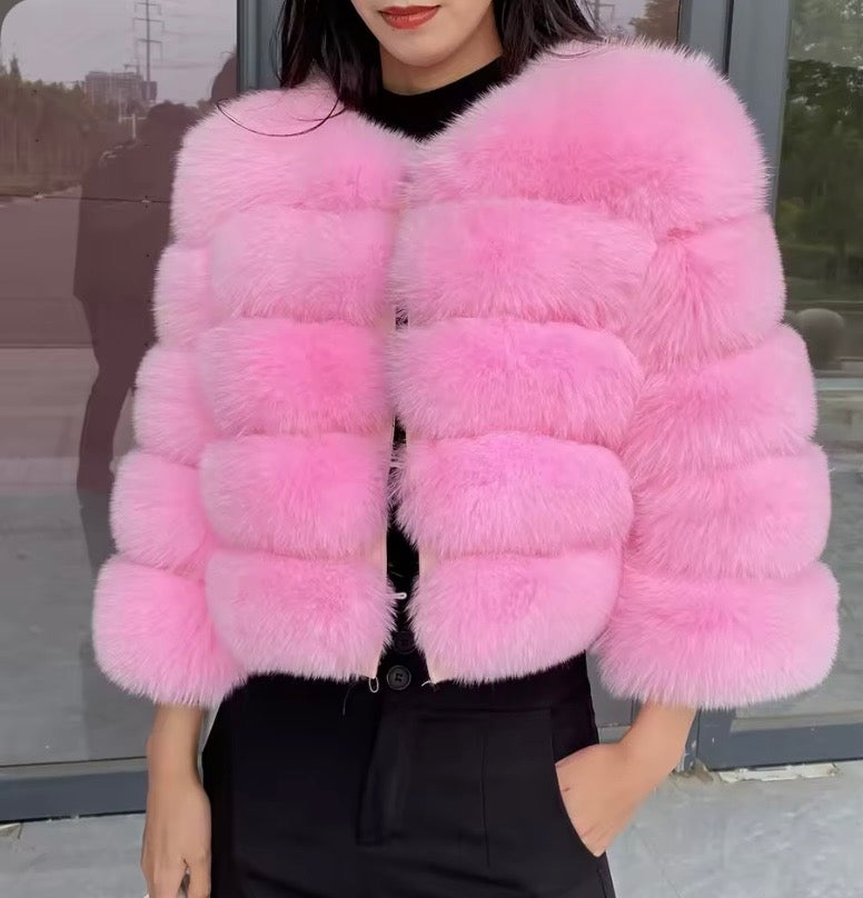 PRE-ORDER real fur coat 2-3weeks