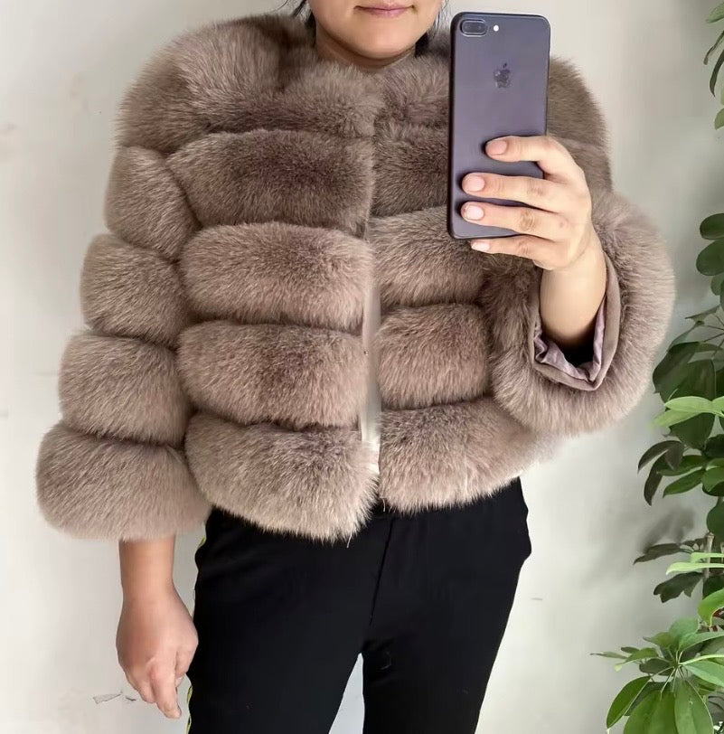 PRE-ORDER real fur coat 2-3weeks