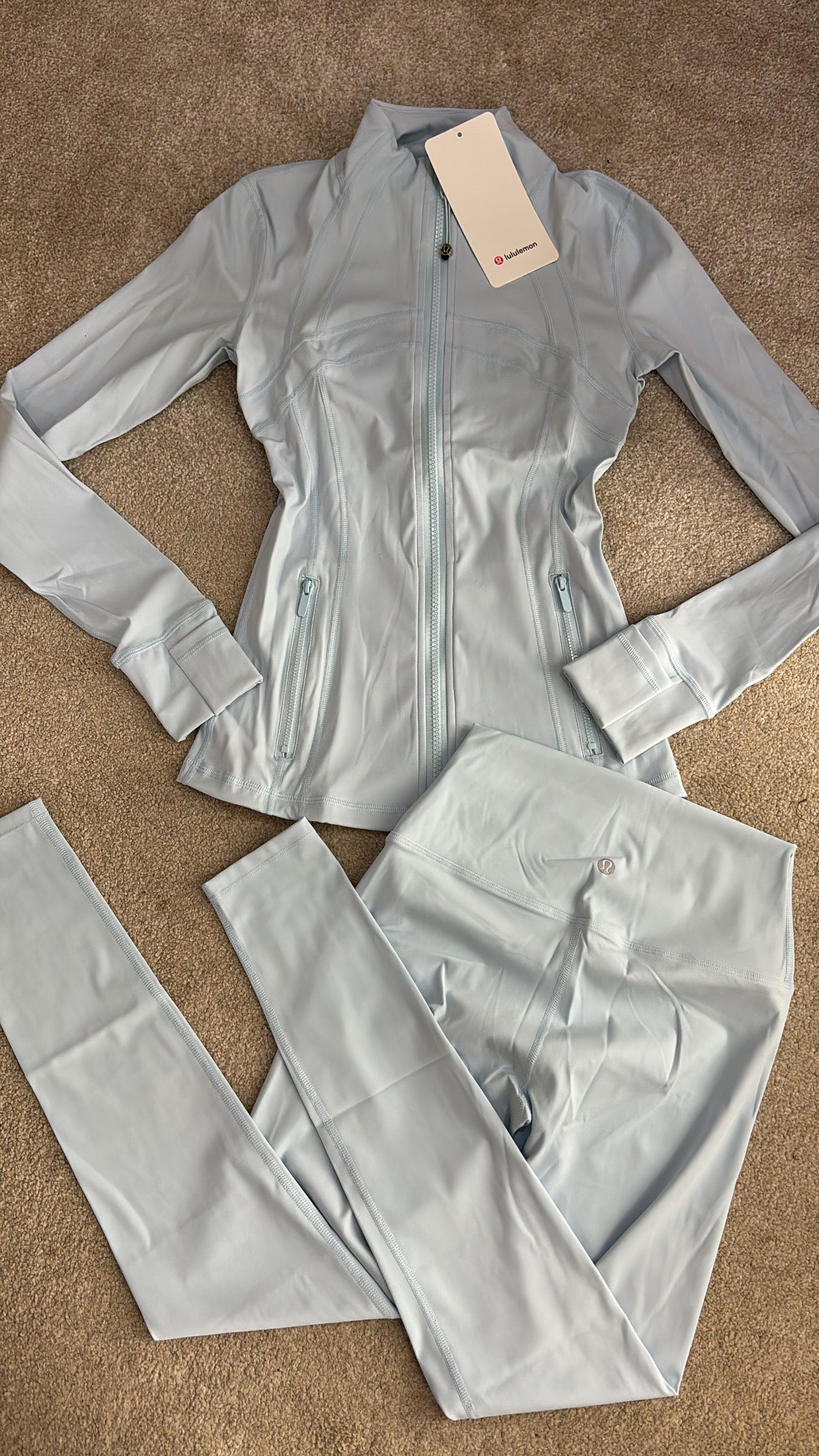 Baby blue lulu gym set -Rg