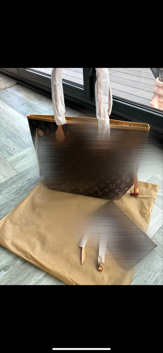 Brown L shoulder bag -Rg