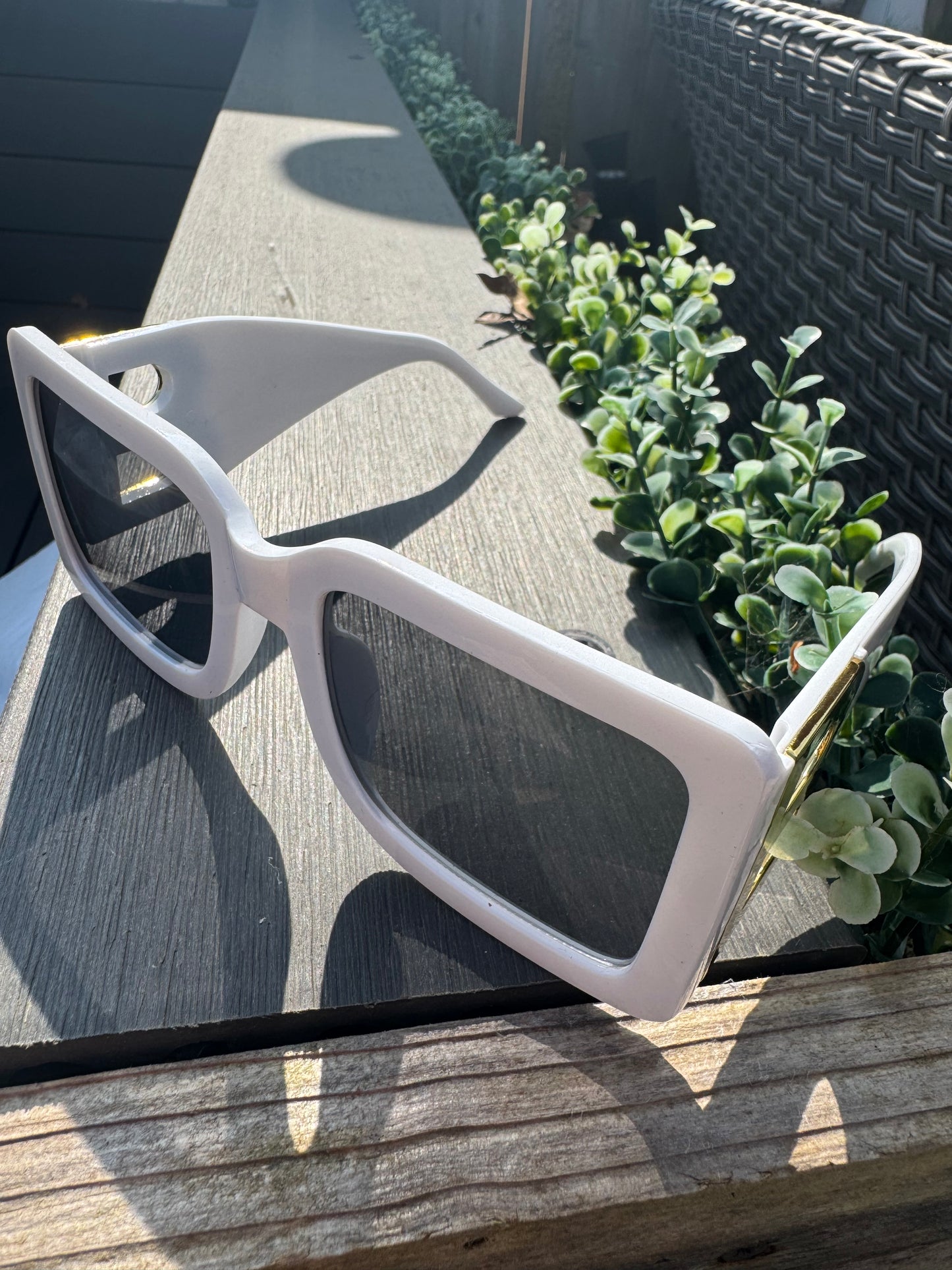 White B Sunglasses