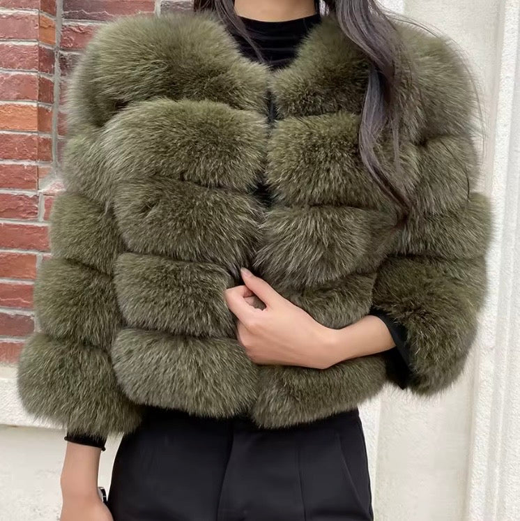 PRE-ORDER real fur coat 2-3weeks