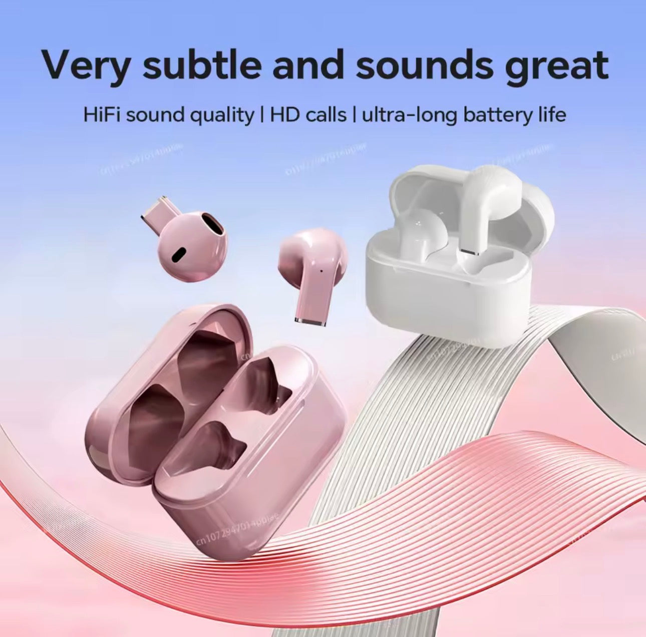 Pink Headphones