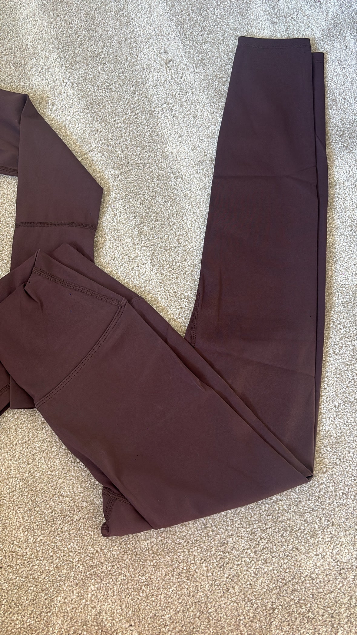 Brown and gold zip gym set size 2