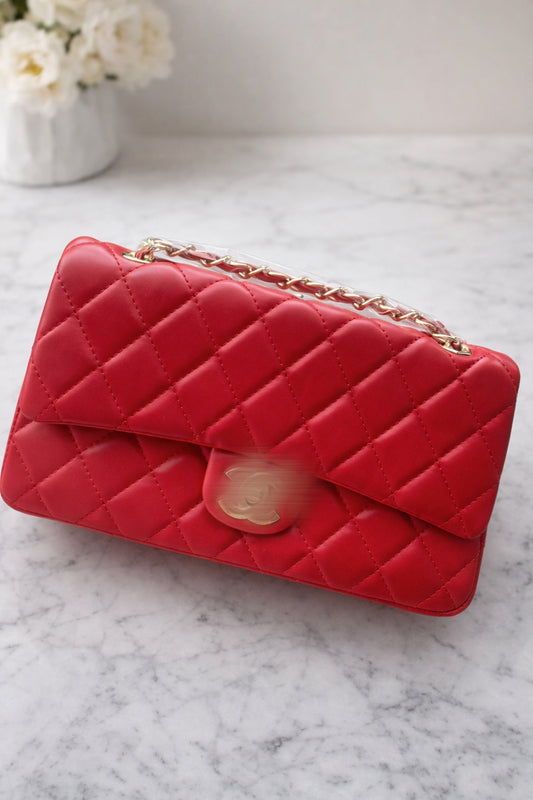 Red classic crossover bag -Rg