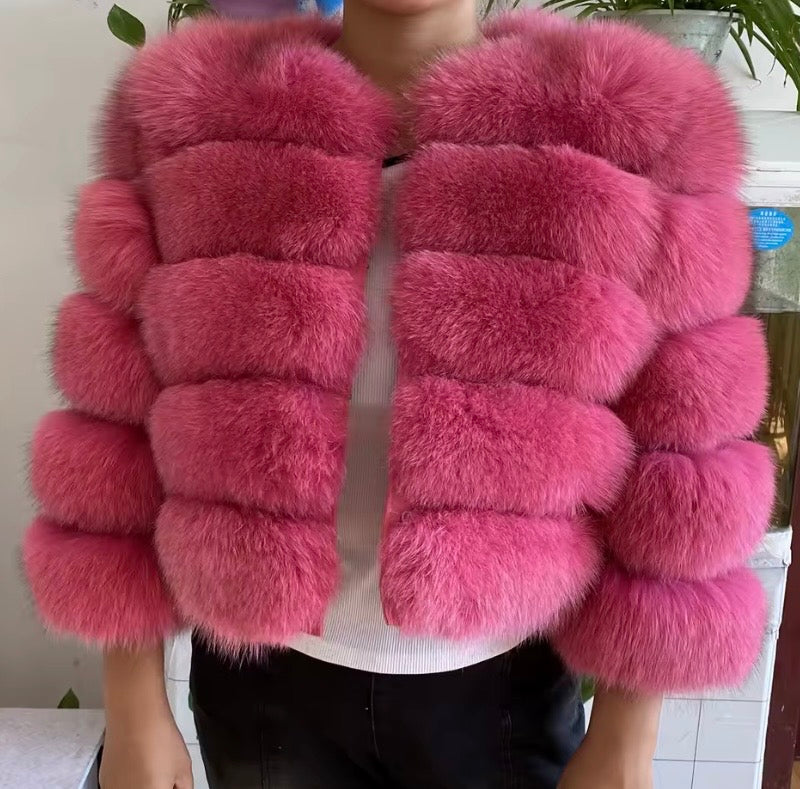 PRE-ORDER real fur coat 2-3weeks