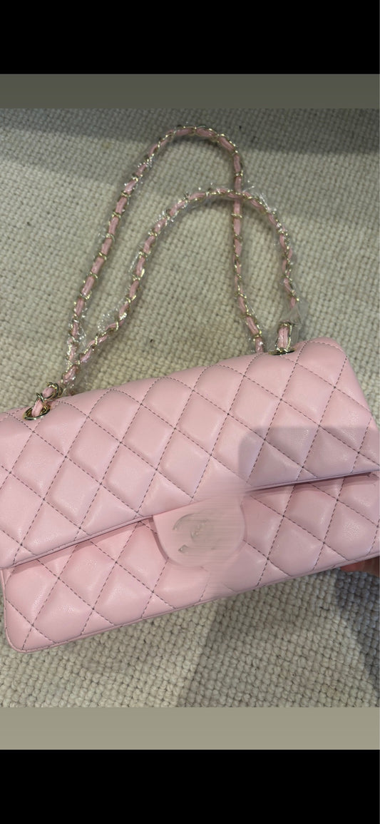 Pink classic crossover bag -Rg