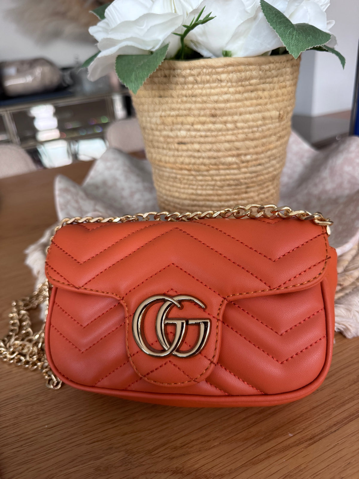 Orange mini G Bag - AG