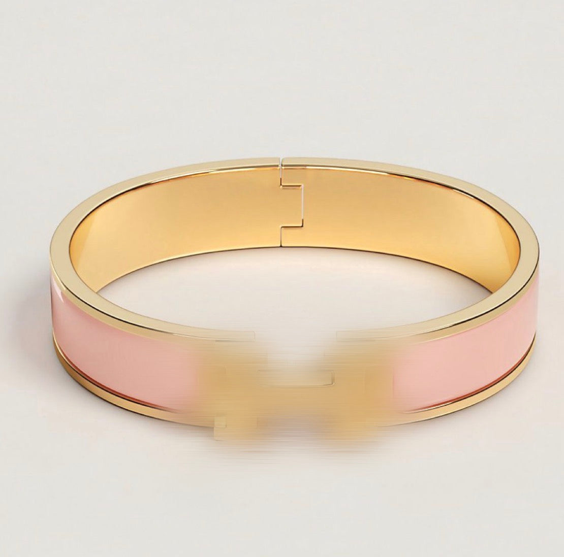 Pink & gold H bracelet - Rg