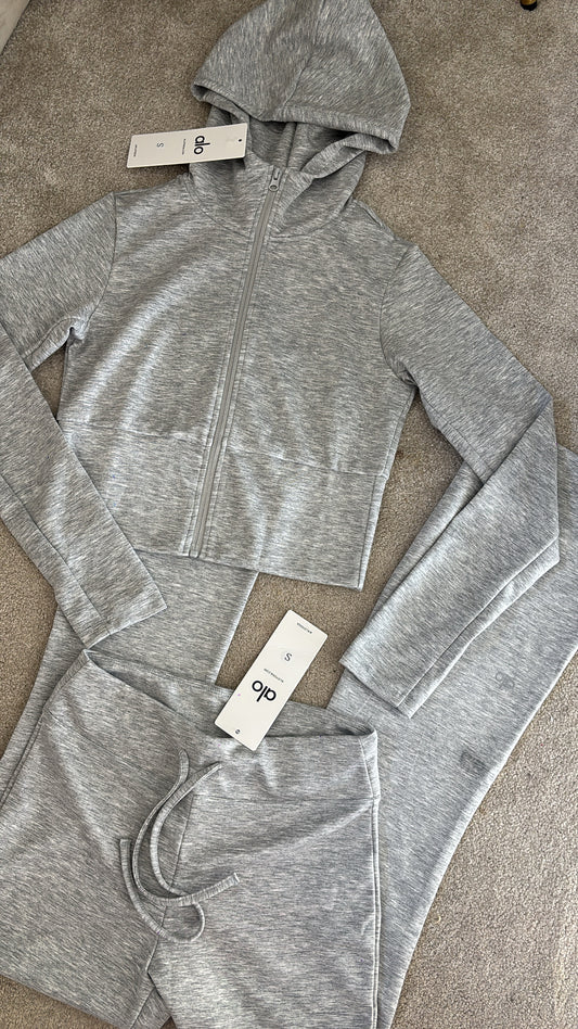 Grey flared tracksuit size Small