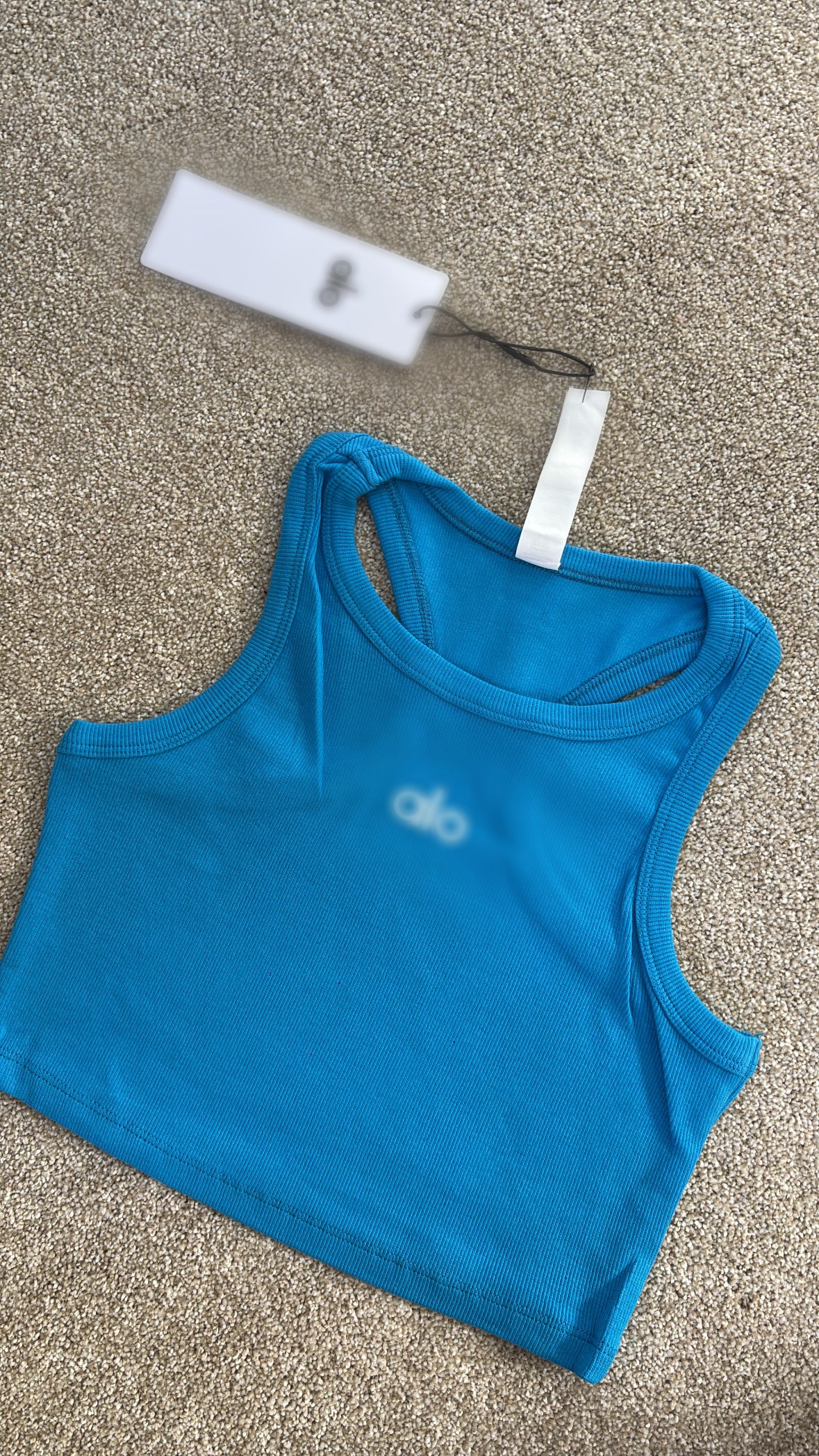 Blue A crop top size S