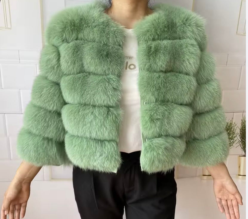 PRE-ORDER real fur coat 2-3weeks