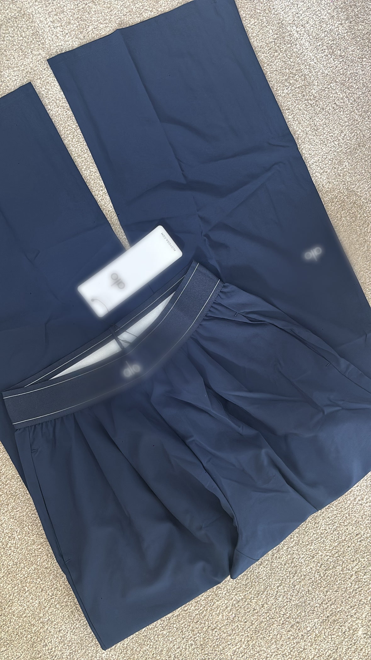 Navy A dry fit trousers size S