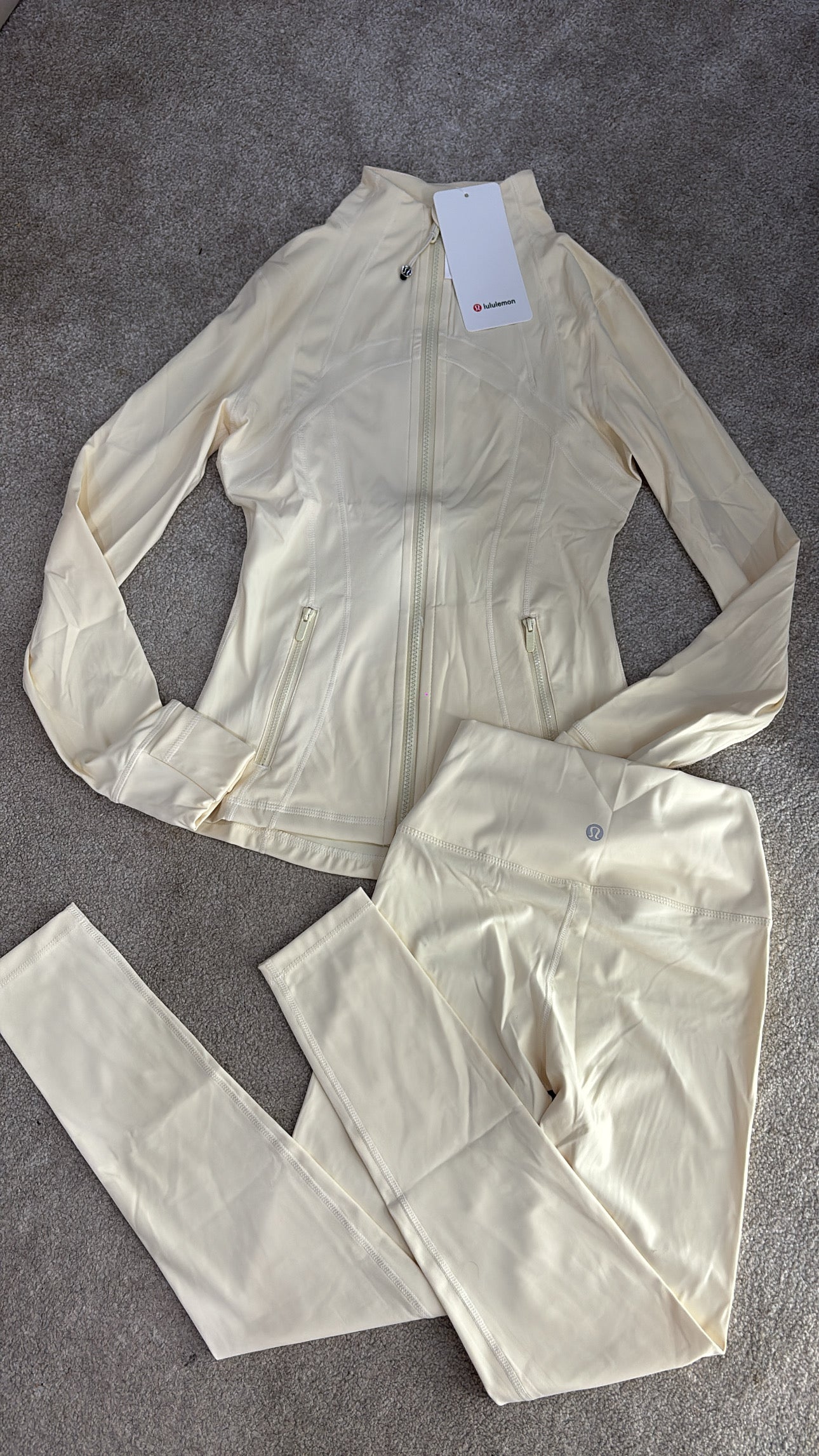 Butter yellow Lulu gym set -Rg