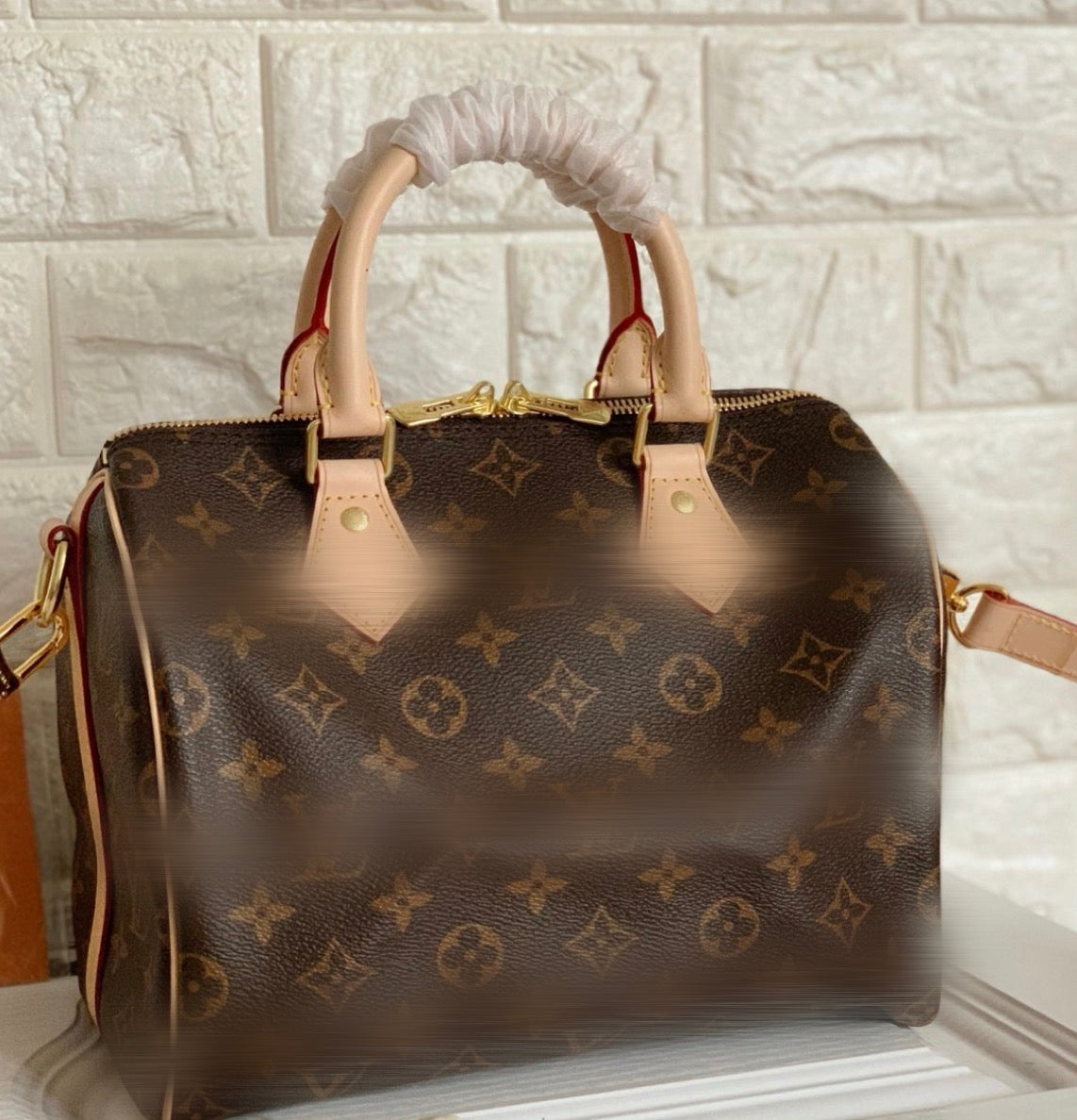 Brown duffel bag 25cm -Rg