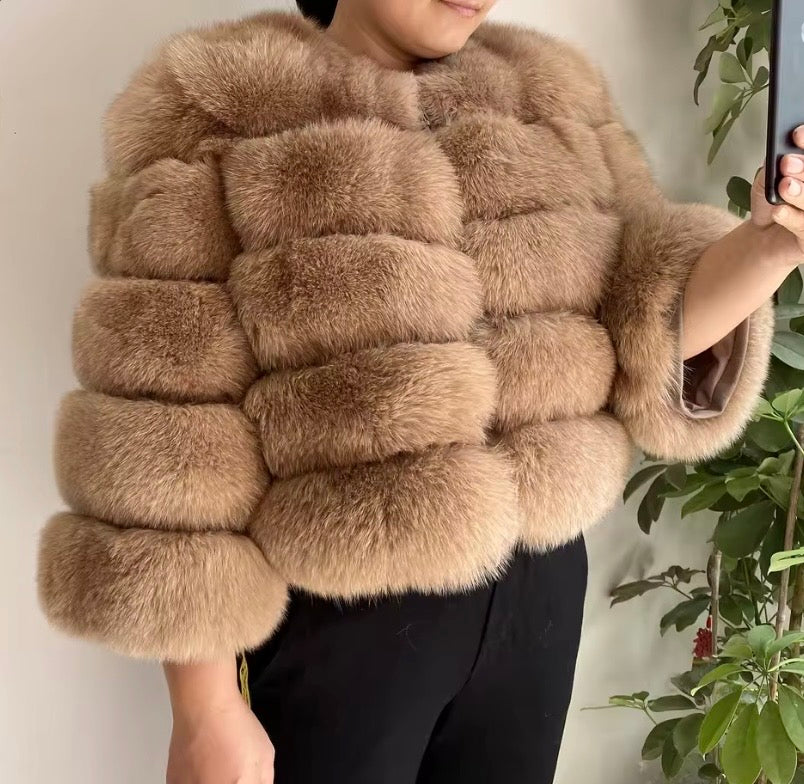 PRE-ORDER real fur coat 2-3weeks