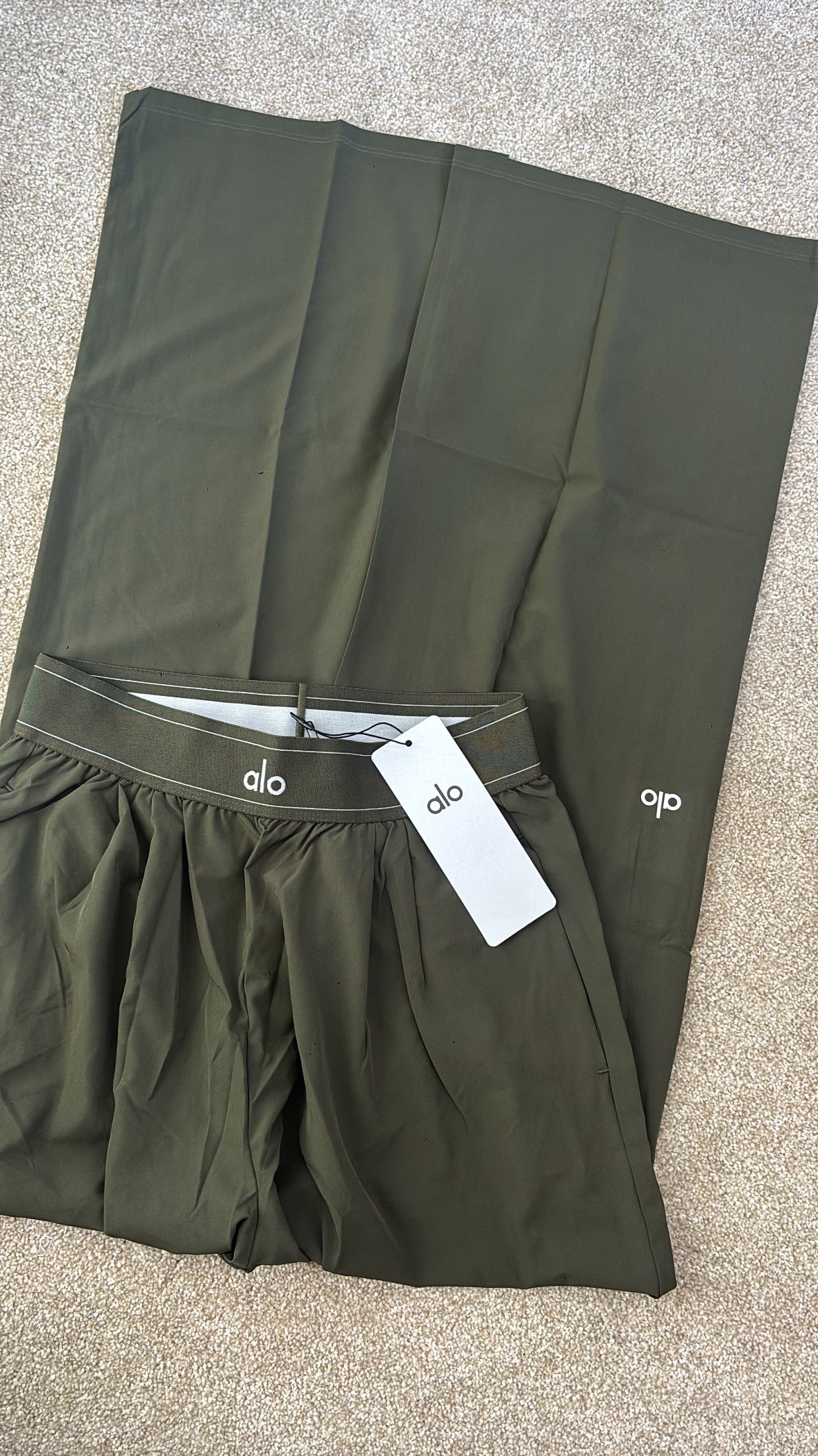 Khaki dryfit A trousers