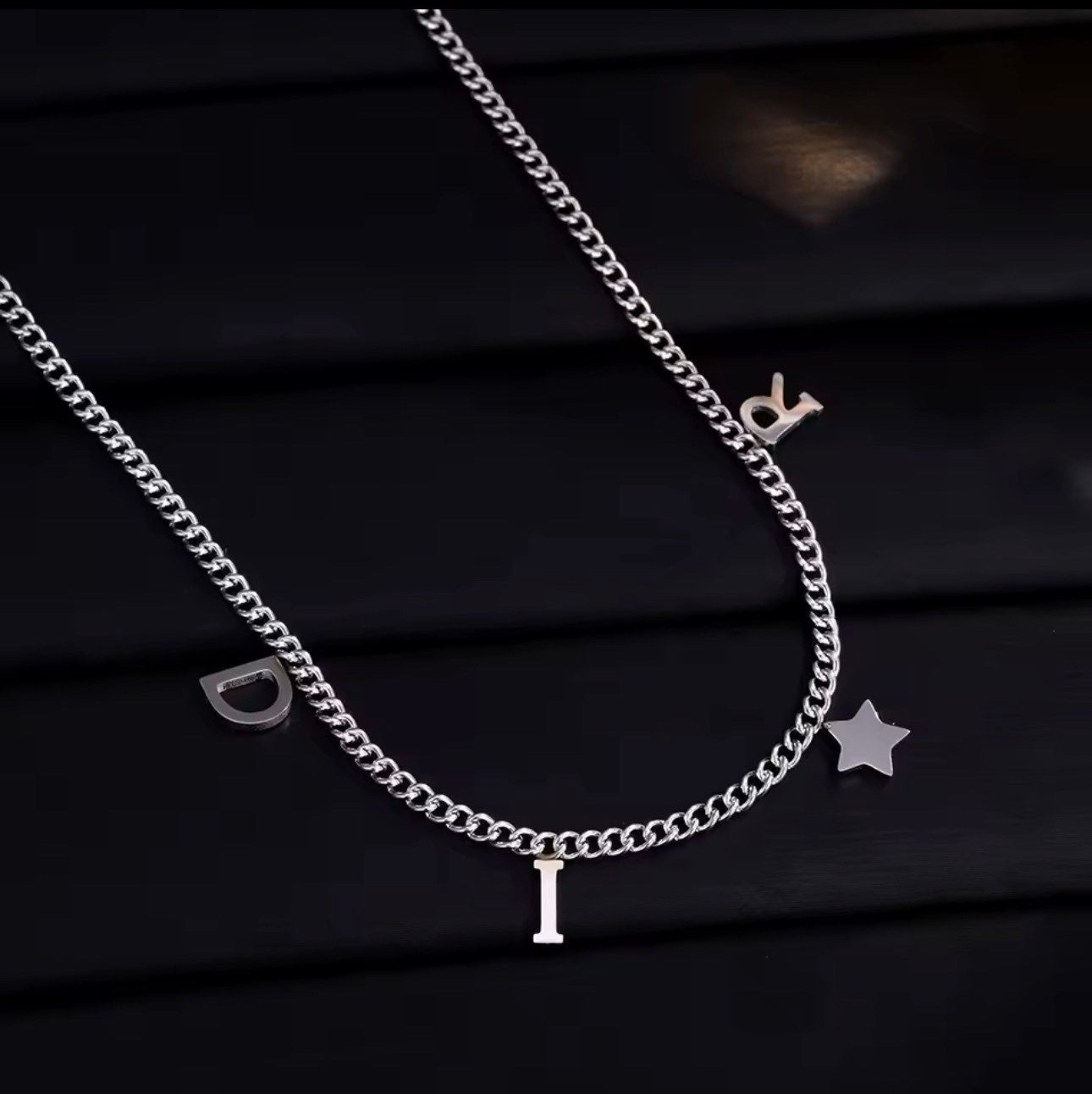 Silver necklace