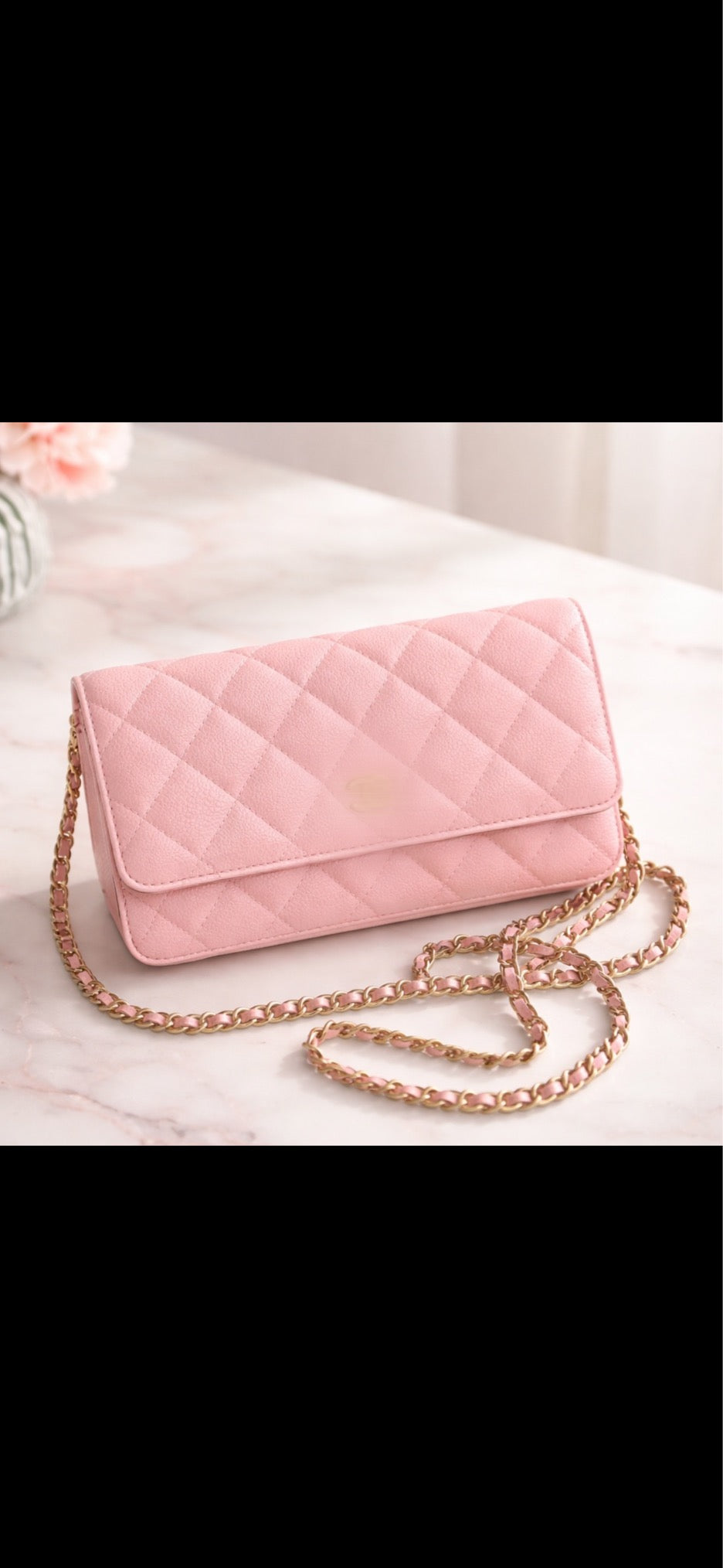 Pink small c crossover bag -Rg