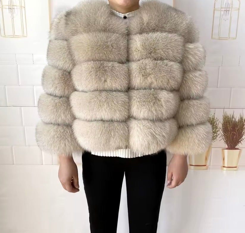 PRE-ORDER real fur coat 2-3weeks