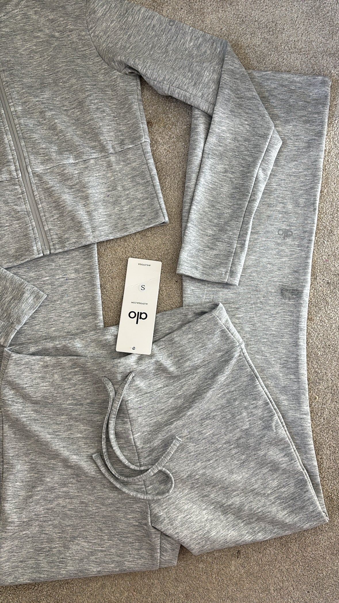 Grey flared tracksuit size Small
