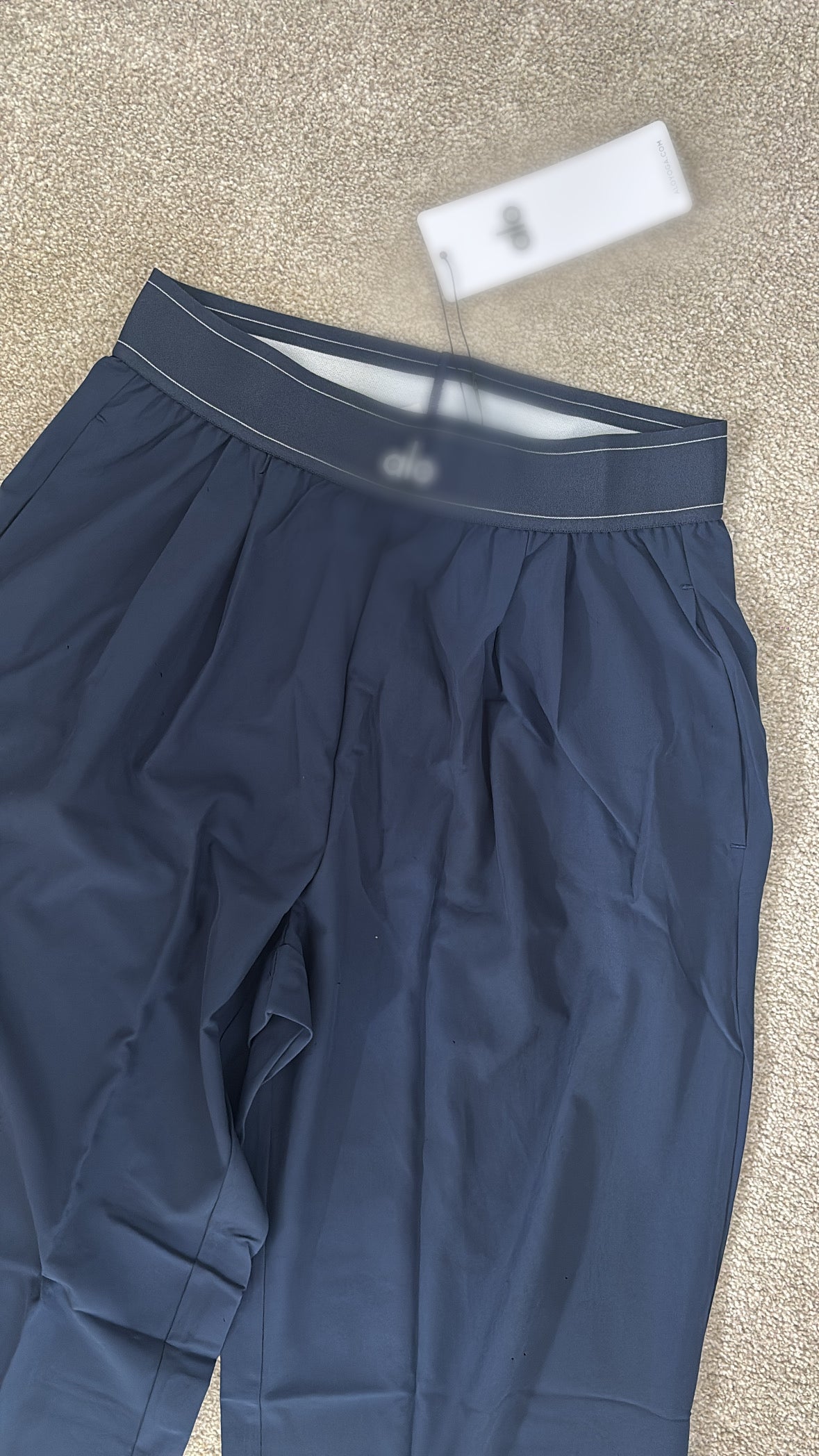 Navy A dry fit trousers size S