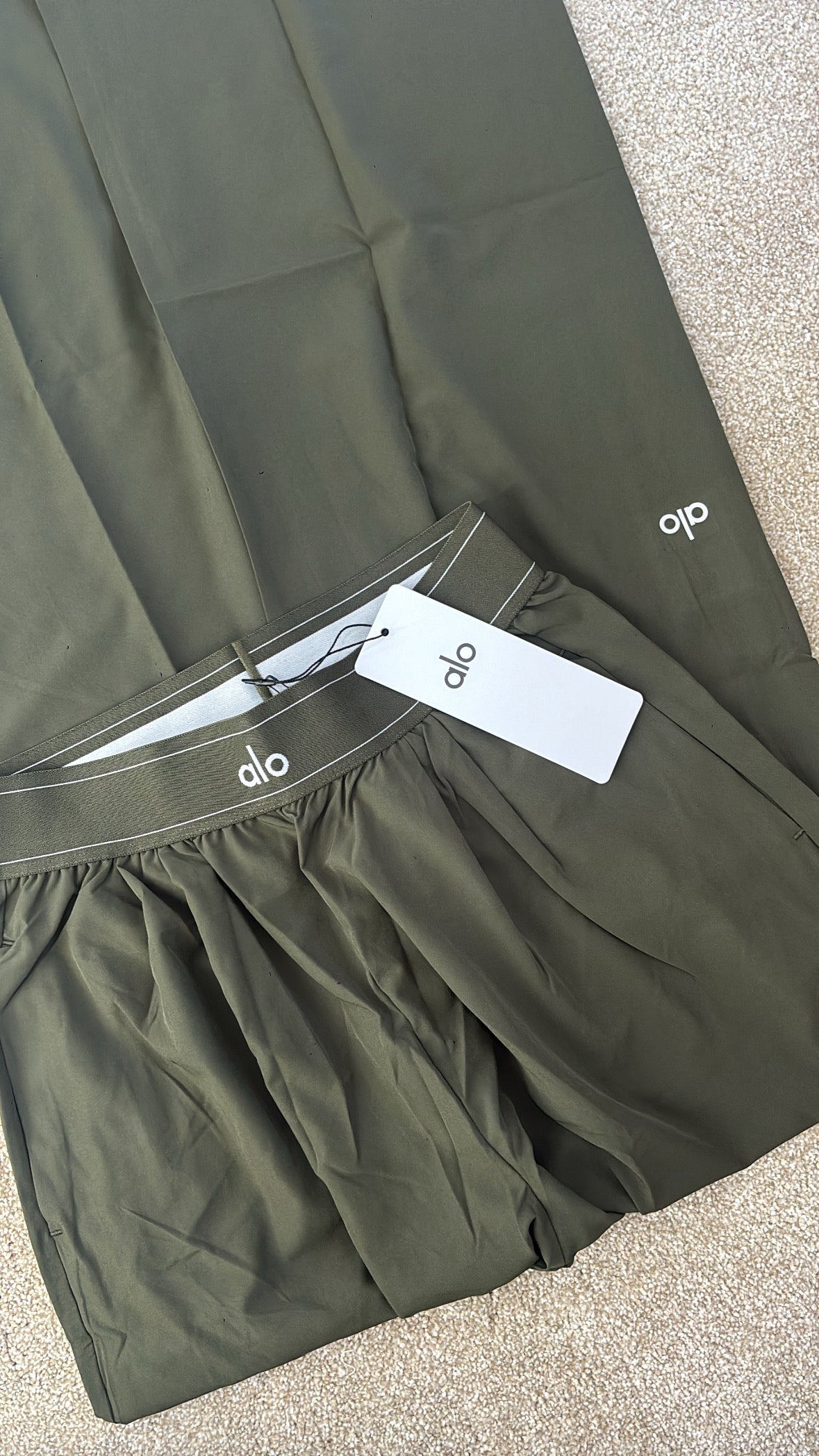 Khaki dryfit A trousers