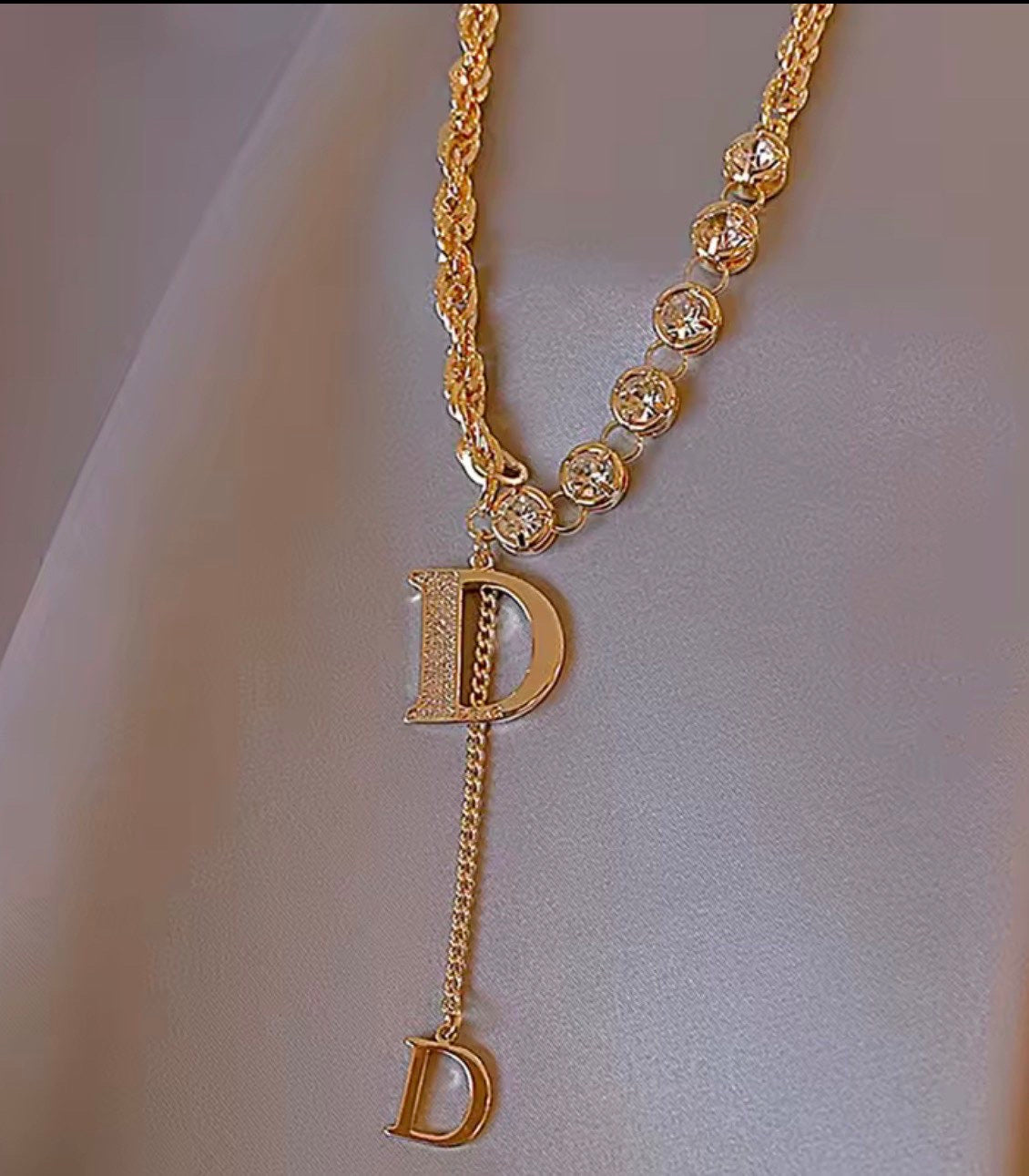 Gold necklace