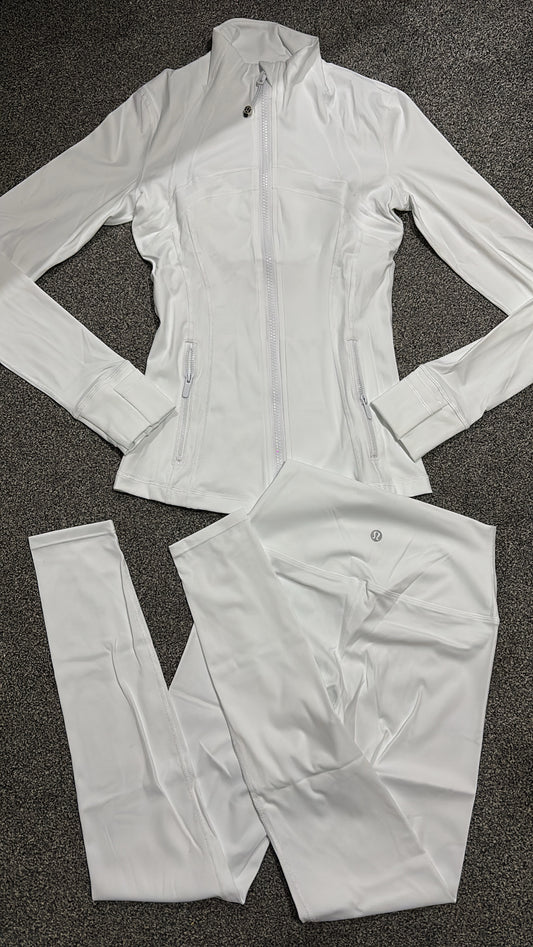 White Lulu gym set -Rg