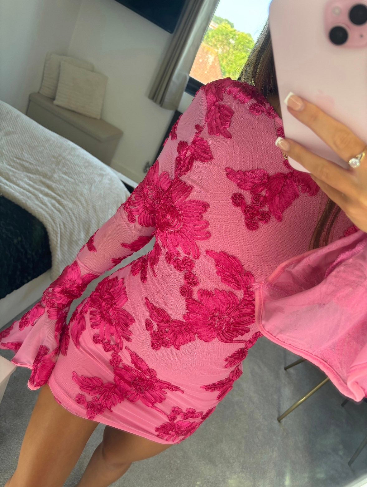 Hot pink Rosie dress