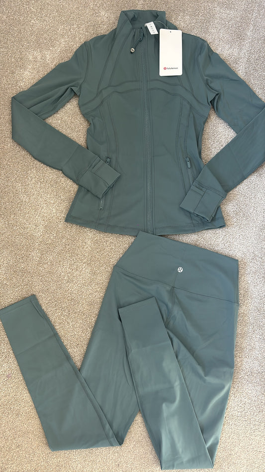 Forest grey Lulu gym set -Rg