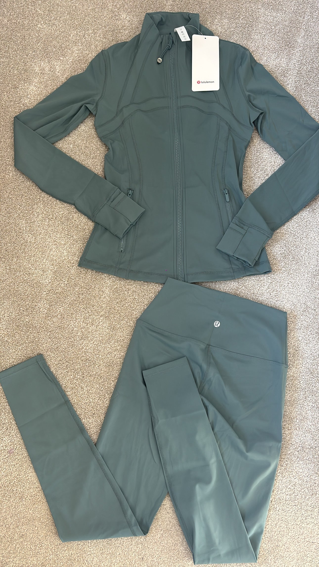 Forest grey Lulu gym set -Rg