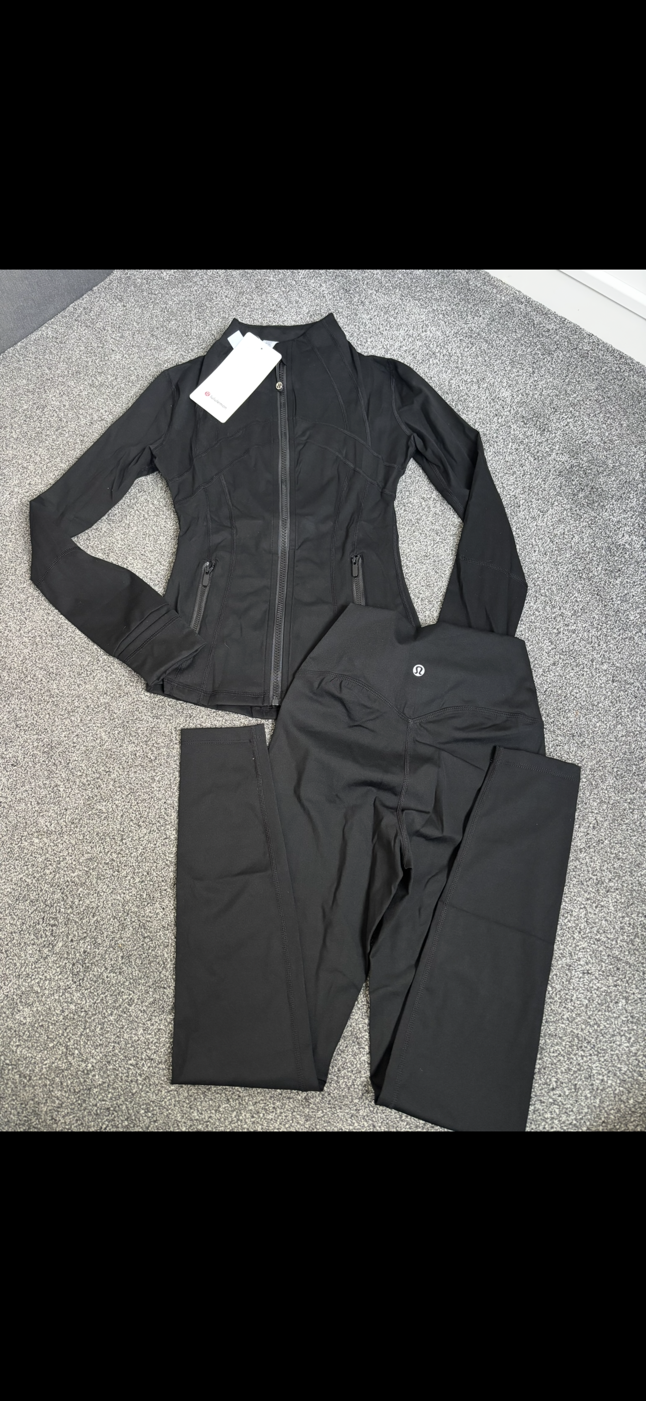 Black Lulu gym set -Rg